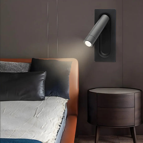 Sleek Aluminum LED Bedroom Reading LED Wall Sconce Image - 1