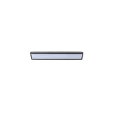 Sleek Black Geometric Outdoor Wide Beam Wall Light Image - 3