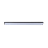 Sleek Black Geometric Outdoor Wide Beam Wall Light Image - 7