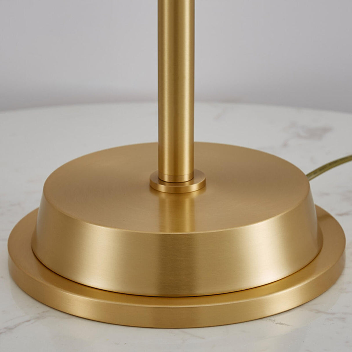 Sleek Gold Cone Living Room Minimalist Floor Lamp Image - 8