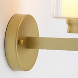 Sleek Gold Cylindrical Wall Sconce Lights Image - 8