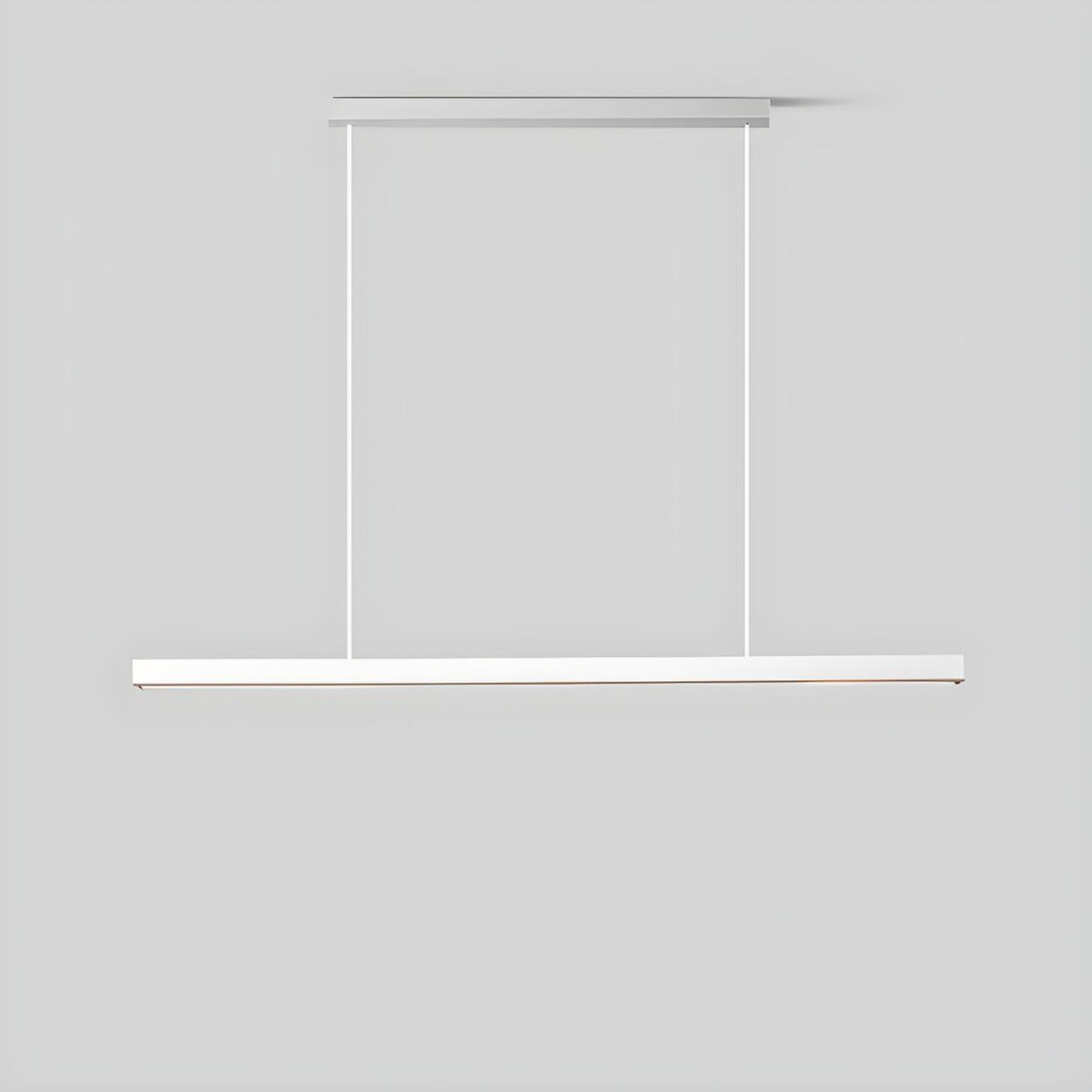 Sleek Linear Adjustable LED Island Pendant Light Image - 4