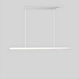 Sleek Linear Adjustable LED Island Pendant Light Image - 4