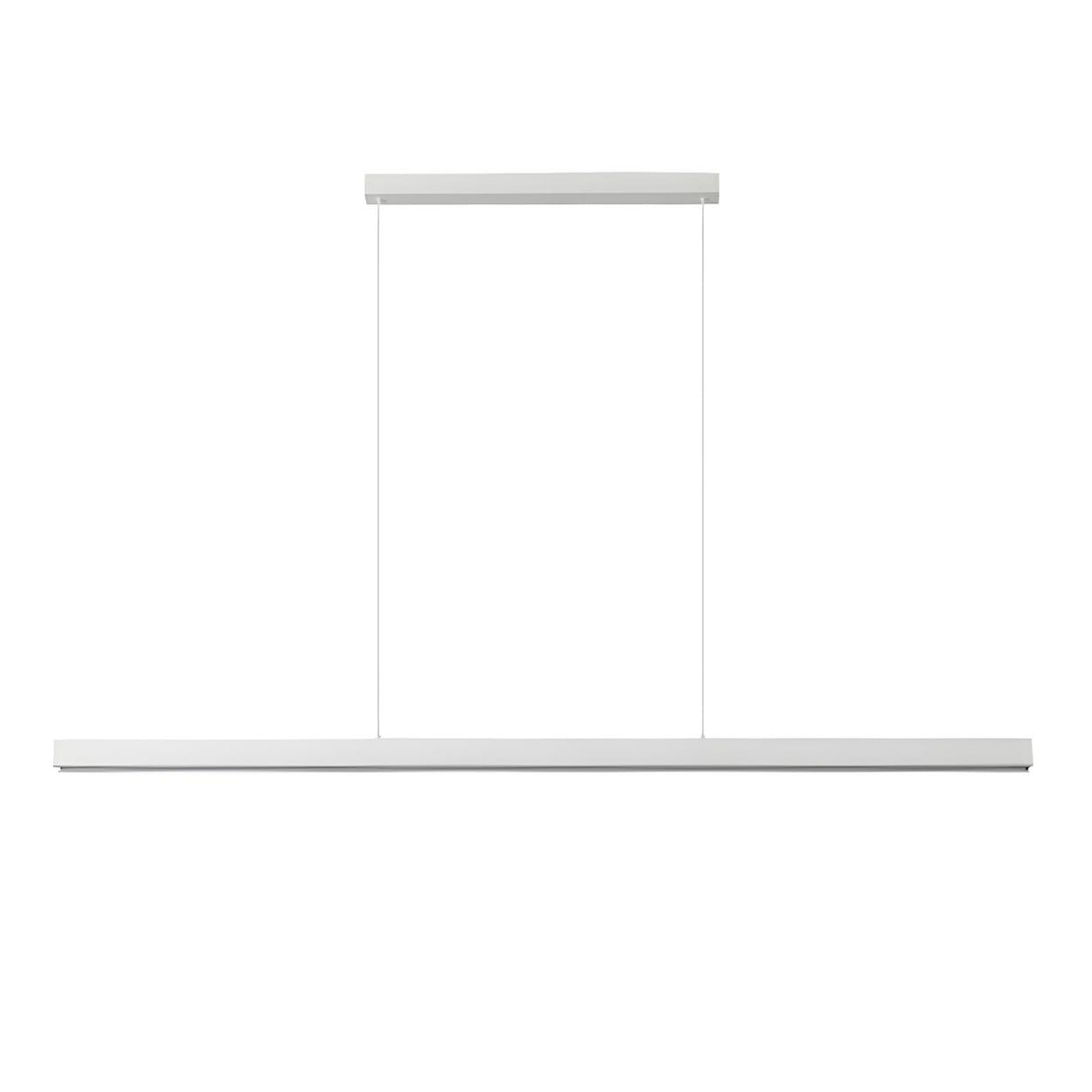 Sleek Linear Adjustable LED Island Pendant Light Image - 5