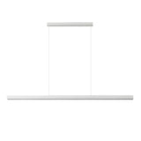 Sleek Linear Adjustable LED Island Pendant Light Image - 5