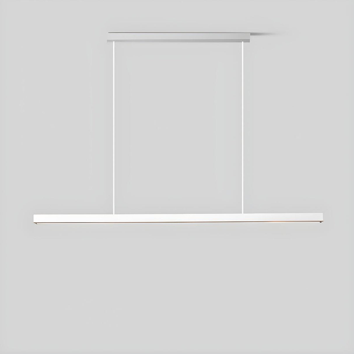 Sleek Linear Adjustable LED Island Pendant Light Image - 6