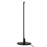 Sleek Linear Metal Base Candle Cordless Table Lamp Image - 5