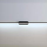 Sleek Minimalist Black Linear LED Vanity Light Image - 8