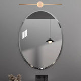 Sleek Minimalist Gold Linear Vanity Wall Light Image - 4