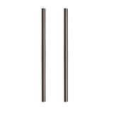 Sleek Modern Black Linear Bedroom Sconce Light Fixture Image - 5