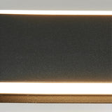 Sleek Modern Black Linear LED Island Pendant Light Image - 10