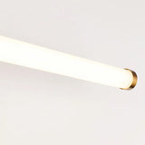 Sleek Modern Gold Linear LED Vanity Wall Light Image - 7