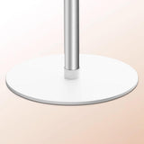 Sleek Modern Sliver Linear Adjustable LED Floor Lamp Image - 4