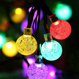 Sleek Outdoor Christmas Bubble Ball LED String Lights Image - 2