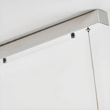 Sleek Rectangular LED Kitchen Island Ceiling Light Image - 15