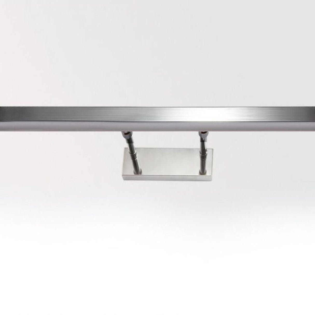 Sleek Retractable Arm Metal Linear LED Vanity Light Image - 9