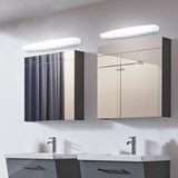 Sleek White Linear LED Bathroom Vanity Wall Light  Image - 1