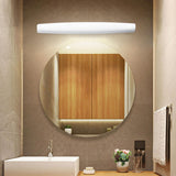 Sleek White Linear LED Bathroom Vanity Wall Light  Image - 2