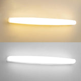 Sleek White Linear LED Bathroom Vanity Wall Light  Image - 7