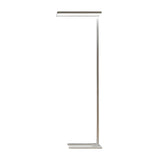 Sleek White Modern Rectangular Metal Floor Lamp Image - 5