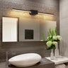 Sleek White Rectangular LED Bathroom Vanity Lights Image - 12