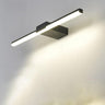 Sleek White Rectangular LED Vanity Light Fixture Image - 2