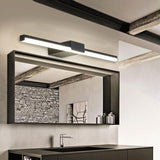 Sleek White Rectangular LED Vanity Light Fixture Image - 5