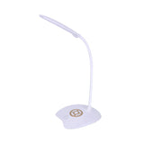 Slim Adjustable Touch-Control Pink LED Desk Lamp Image - 7