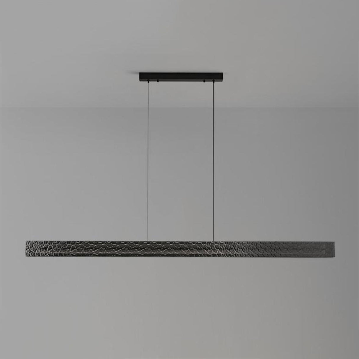 Slim Minimalist Adjustable Linear Island Hanging Light Image - 8