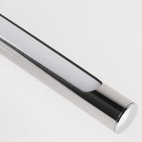 Slim Modern Adjustable Black Linear Vanity Light Image - 10