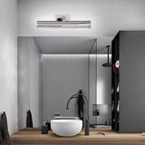 Sliver Cylinder LED Bathroom Vanity Mirror Light Image - 4