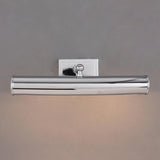 Sliver Cylinder LED Bathroom Vanity Mirror Light Image - 9