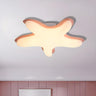 Small Creative Starfish-Shaped LED Flush Mount Light Image - 17