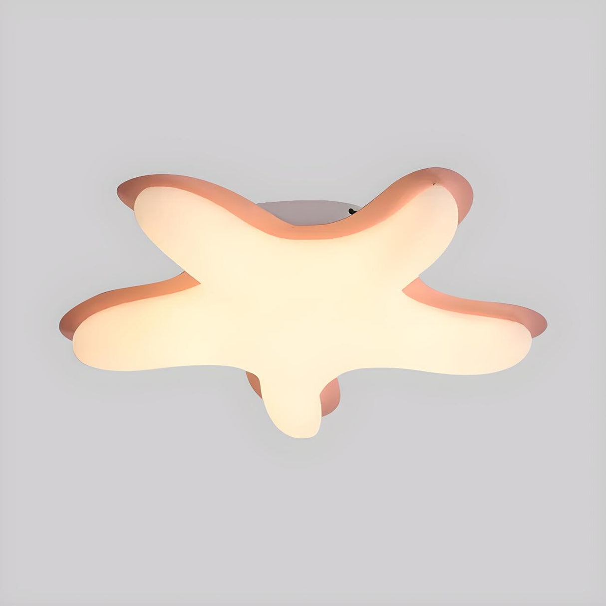 Small Creative Starfish-Shaped LED Flush Mount Light Image - 19