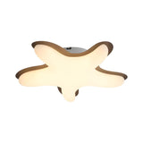 Small Creative Starfish-Shaped LED Flush Mount Light Image - 3