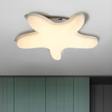 Small Creative Starfish-Shaped LED Flush Mount Light Image - 7