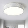 Small Pink Elephant Drum LED Flush Mount Ceiling Light Image - 5