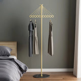 Small Spaces Umbrella Metal Stand Hooks Coat Racks Image - 10