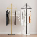 Small Spaces Umbrella Metal Stand Hooks Coat Racks Image - 2