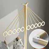 Small Spaces Umbrella Metal Stand Hooks Coat Racks Image - 8