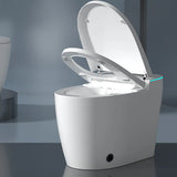 Smart Elongated Power Assisted Flushing One-Piece Toilet Image - 4