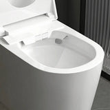 Smart Elongated Siphon Jet Concealed Tank One-Piece Toilet Image - 10