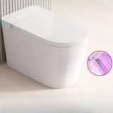 Smart Elongated Siphon Jet Concealed Tank One-Piece Toilet Image - 7