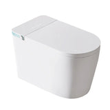 Smart Elongated Siphon Jet Concealed Tank One-Piece Toilet Image - 8