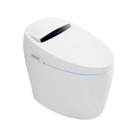 Smart Elongated Super Vortex Siphon Flush Heated Toilet Image - 2