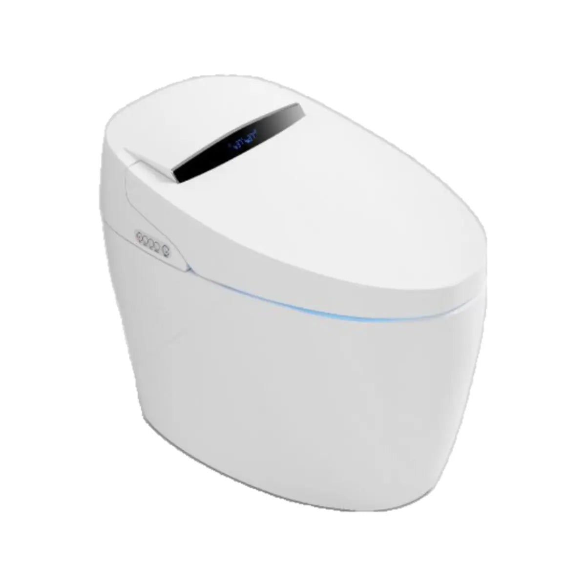 Smart Elongated Super Vortex Siphon Flush Heated Toilet Image - 5