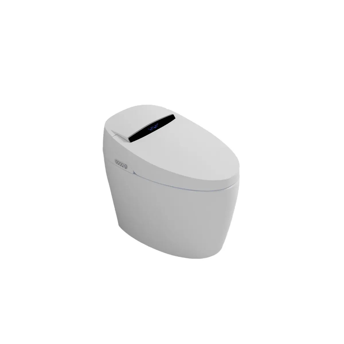 Smart Elongated Super Vortex Siphon Flush Heated Toilet Image - 9