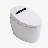 Smart Oval Antimicrobial Seat Elongated Ceramic Toilet Image - 7