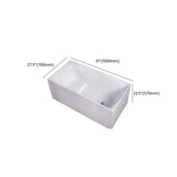 Soaking Rectangle Lucite White Medium Seat Bathtub Image - 11