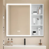 Soft Close Door Hinges Frameless Mirror Medicine Cabinet Image - 1